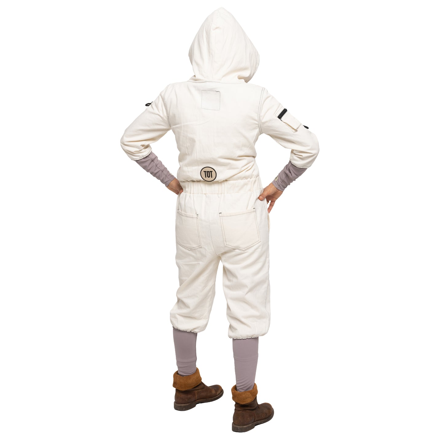 Adults TOT Foraging Coverall - Bone