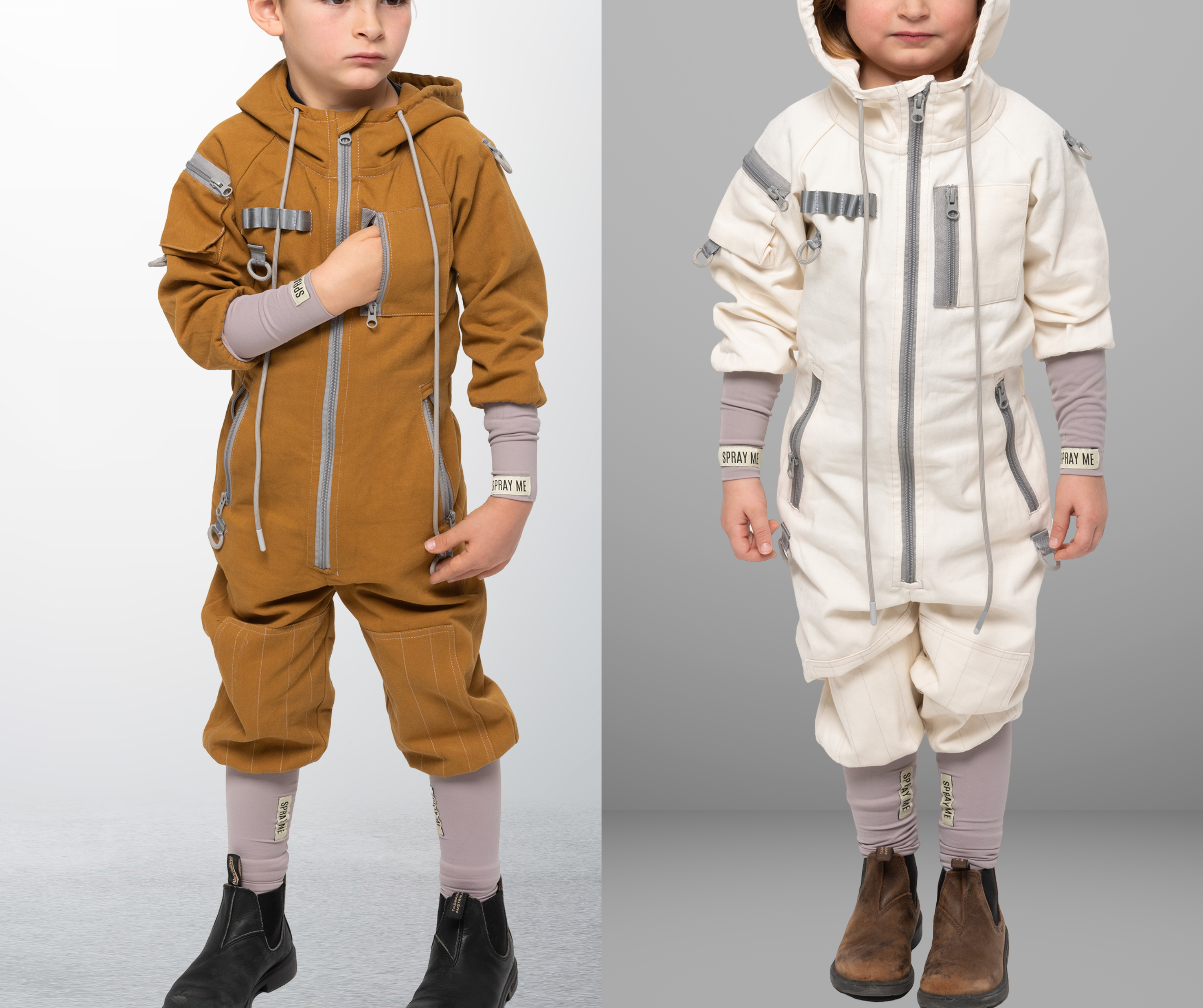 Model Wearing Fashion Forward Tick Suit by Tickoffticks