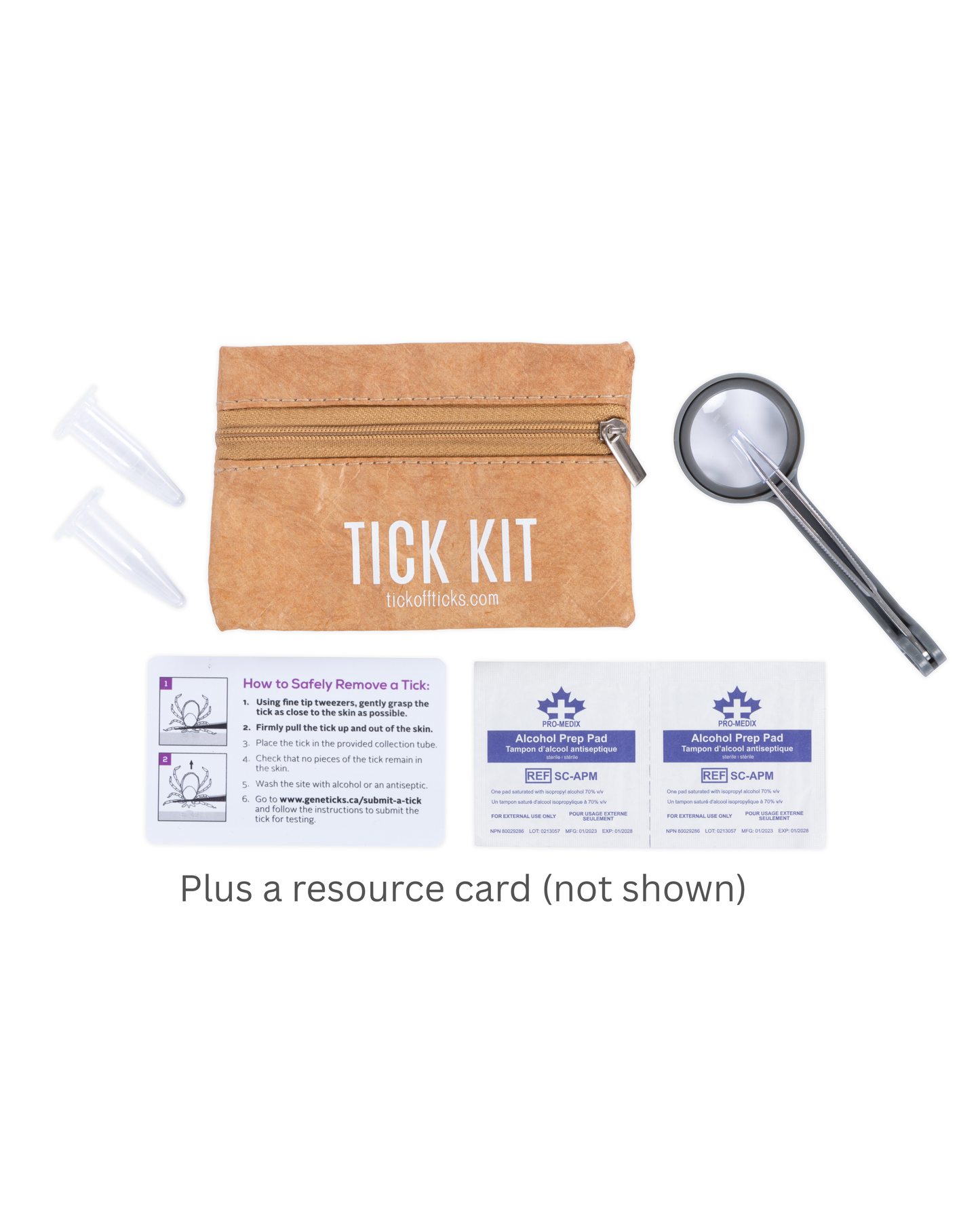 Tick Bite Response kit